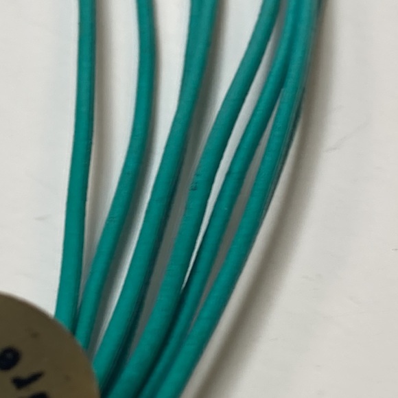 Turquoise Green and Mixed Metal Color Multi Strand Necklace - Picture 14 of 16